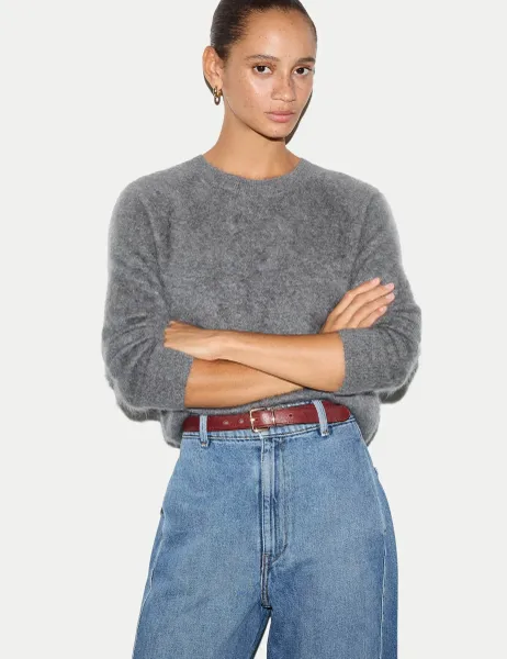 Jigsaw Pure Cashmere Crew Neck Jumper