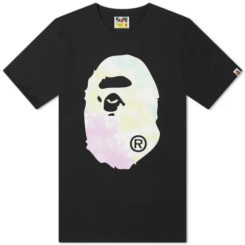 Tie Dye Big Ape Head T-Shirt