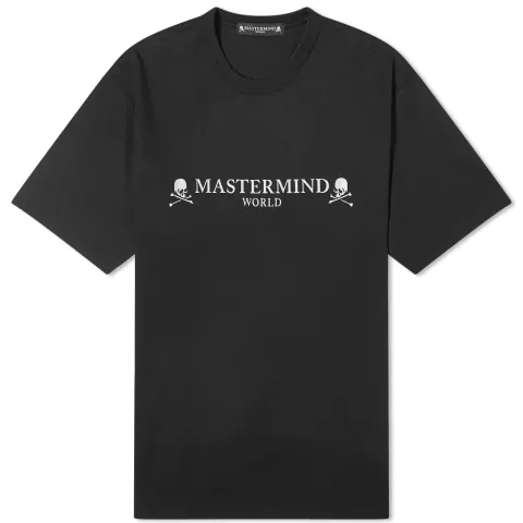 Embroidered Skull Logo T-Shirt