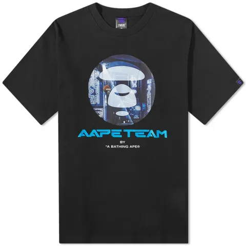 AAPE Team Moon Head T-Shirt