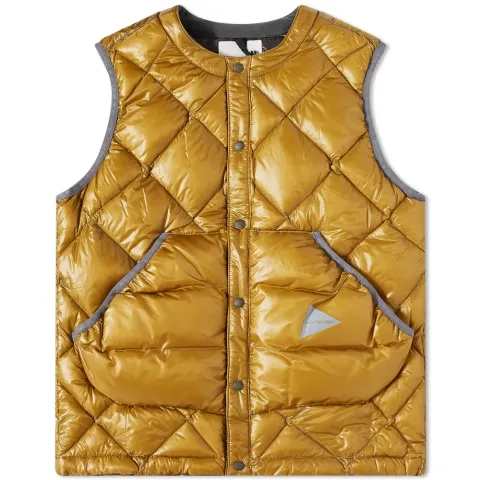 Diamond Stitch Down Vest