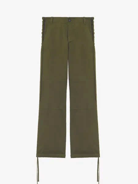 Lace-Up Trousers