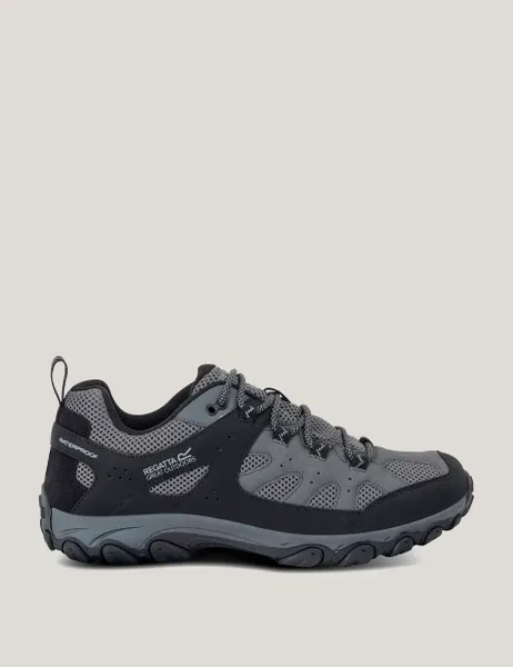Regatta Edgepoint IV Low Waterproof Walking Shoes Grey Mix