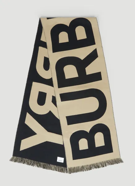 Reversible Logo Scarf