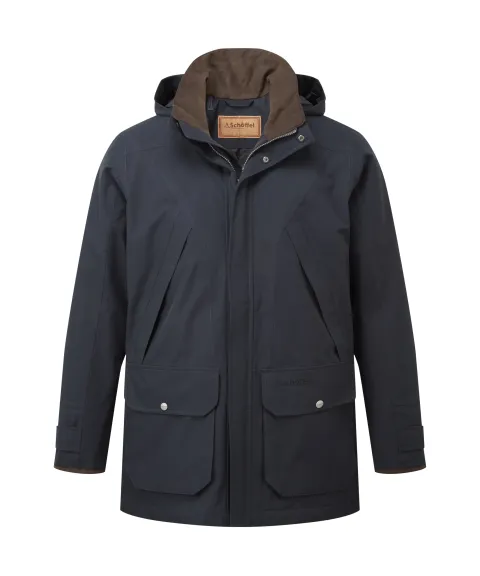 Schöffel Country Barrow Country Coat - Carbon Navy