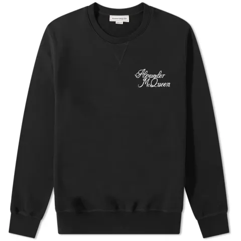 Logo Back Print Crew Sweat