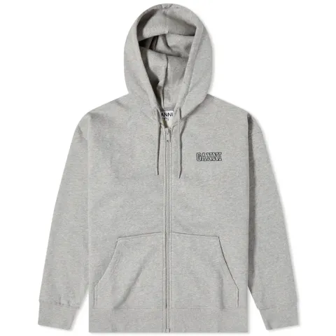 Software Logo Oversized Zip Hoodie
