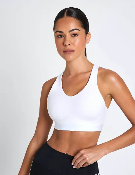 Adidas Essentials Workout Non Wired Sports Bra White