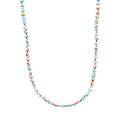 Marble Beaded Necklace