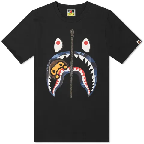Colour Camo Milo Shark T-Shirt