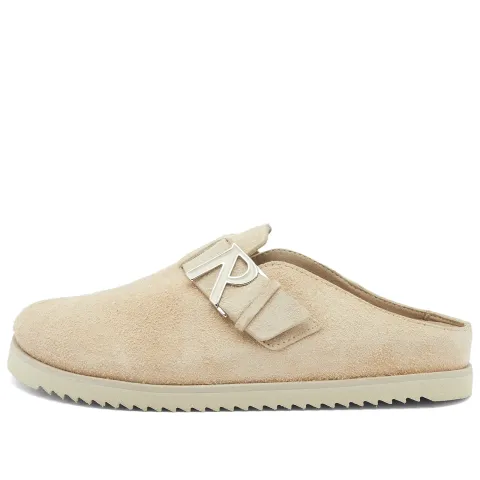Initail Suede Mule