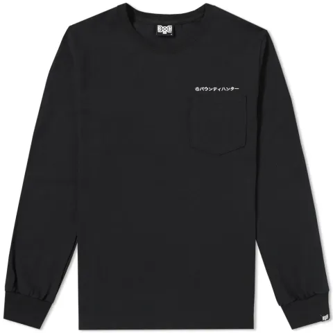 Long Sleeve Kanji Pocket Tee