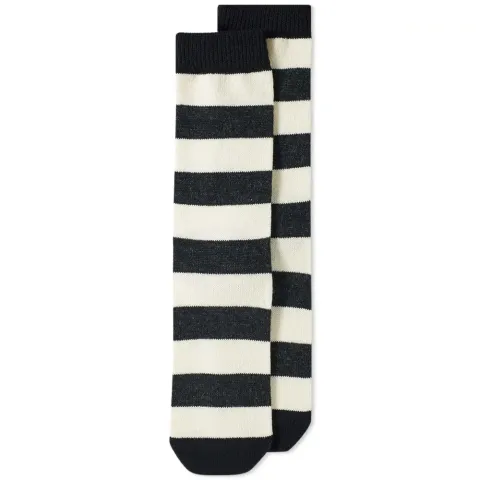 Classic Border Sock - 2 Pack
