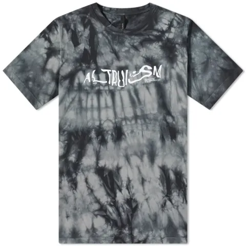 Graphic Print Tie Dye Tee