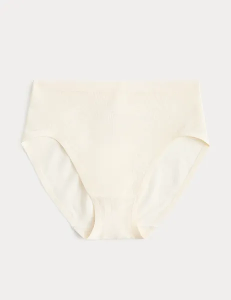 Body by M&S Body Lace High Waist Shaping Knickers Ivory