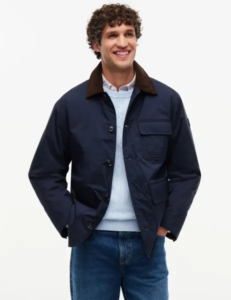 Tommy Hilfiger Padded Harrington Jacket Navy