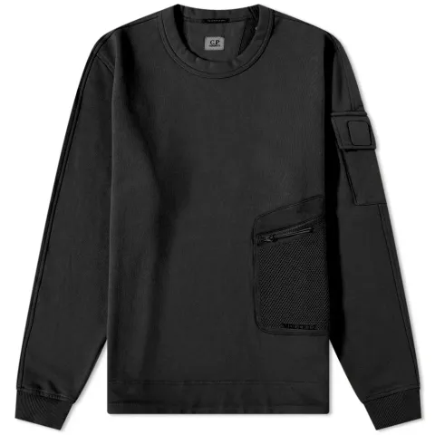 Metropolis Patch Logo Utility Crew Sweat