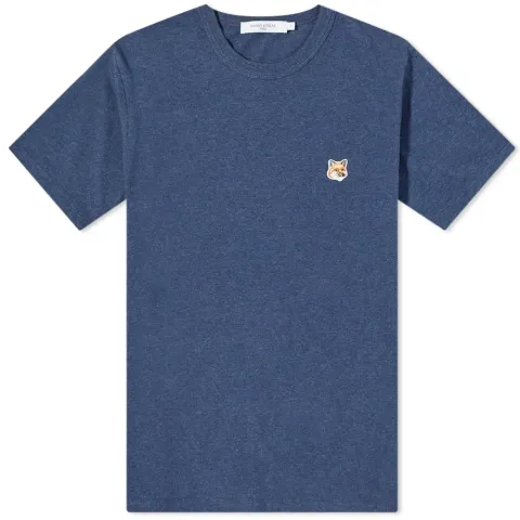 Maison Kitsuné Fox Head Patch T-Shirt