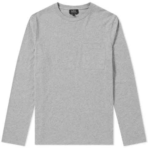 A.P.C. Long Sleeve Tyler Cashmere Tee