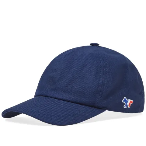 Maison Kitsuné Tricolour Fox 6 Panel Cap
