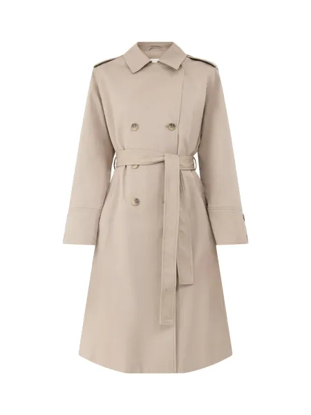 Selected Organic Cotton Blend Kensington Trench Coat