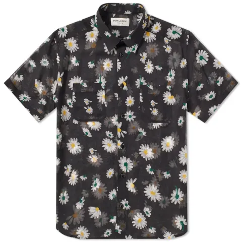Short Sleeve Flower Shirt