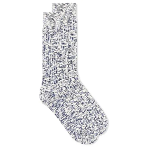 Lightweight Slub Crew Sock