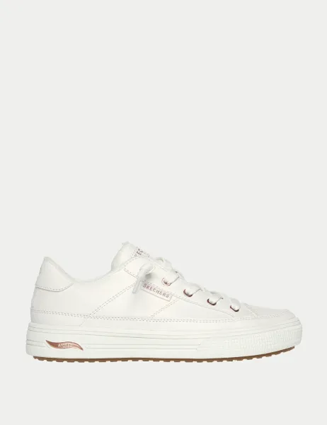 Skechers Arch Fit Arcade On My Way Slip On Trainers White