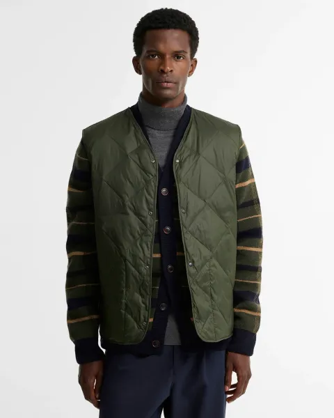 Lightweight Down Reversible Tartan Liner