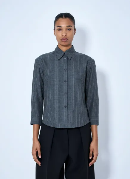 Striped Wool Shirt