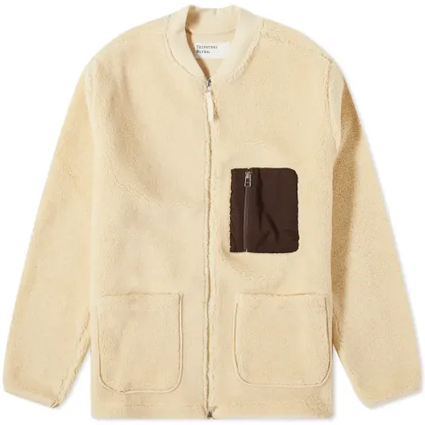 Sherpa Fleece Zip Jacket
