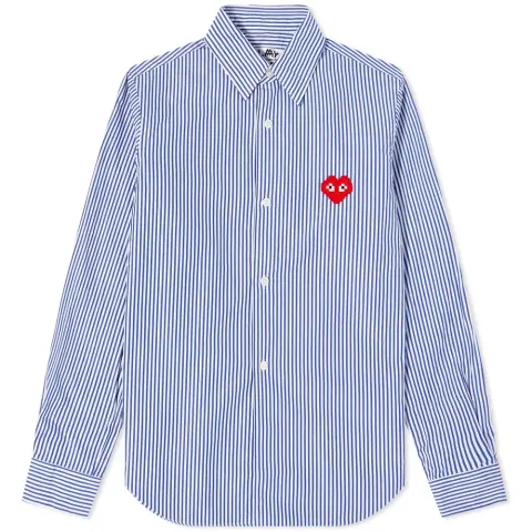 Invader Heart Stripe Shirt