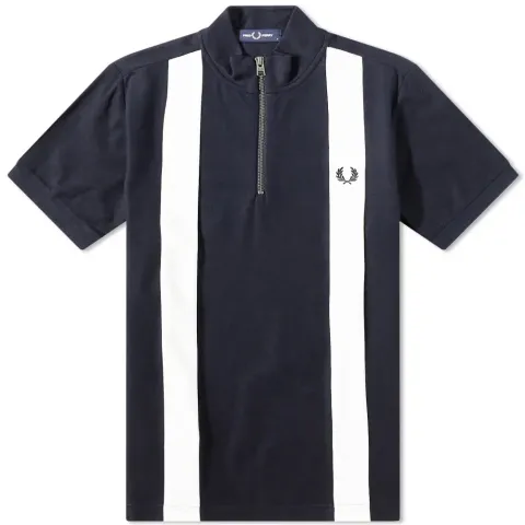 Colour Block Panel Polo Shirt