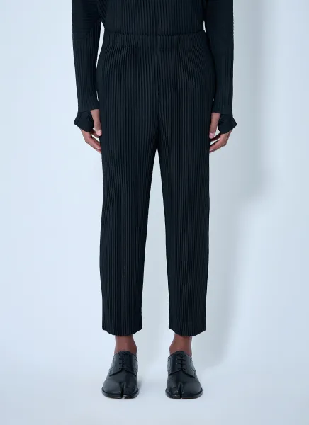 Pleated Tapered Pants