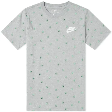 Allover Smiley Print Tee