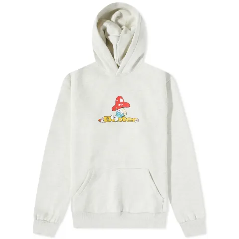x The Smurfs Lazy Logo Hoodie