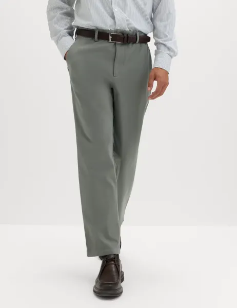 Marks & Spencer The Ultimate Regular Fit Chinos Dark Sage