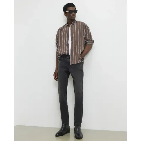 River Island Skinny Fit Washed Jeans