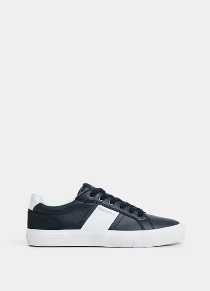 Blake Handle Leather and Suede Trainers
