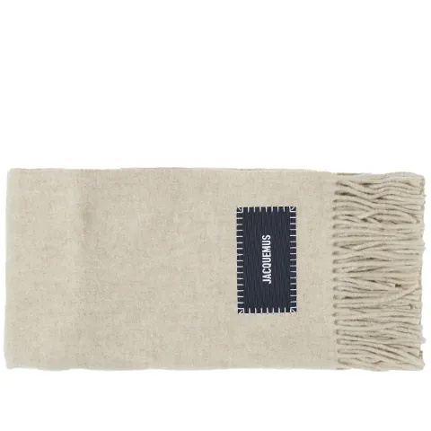Wool Logo Scarf