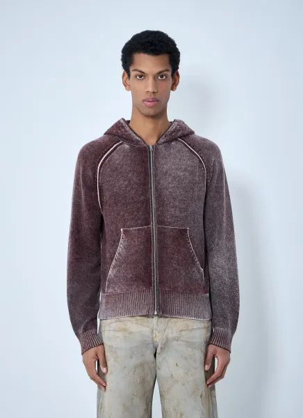 Zip-Up Hooded Sweatshirt