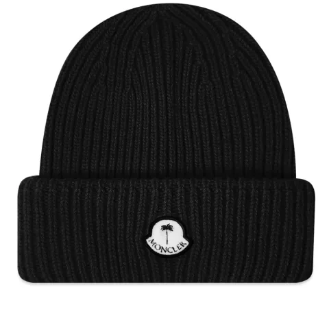 x Palm Angels Logo Beanie