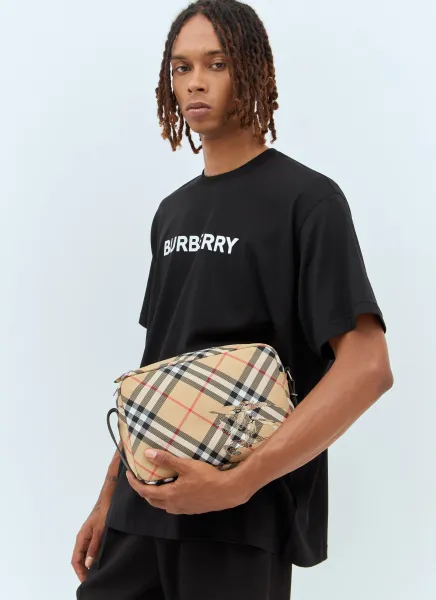 Check Crossbody Bag