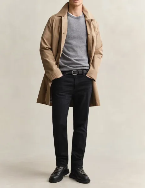 Gant Regular Fit Jeans Black