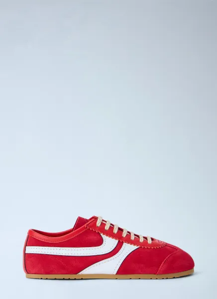Dries Van Noten Suede Panel Sneakers