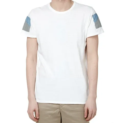 Vintage Slub Patchwork Tee