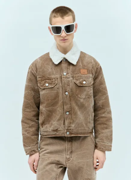 Padded Denim Jacket