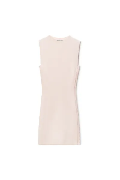 Debossed Logo Mini Dress
