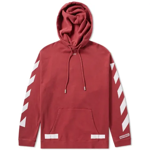 Diagonals Arrows Oversized Hoody