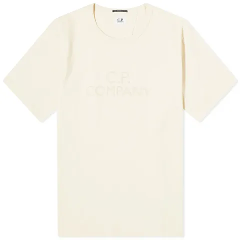 30/2 Mercerized Jersey Twisted Logo T-Shirt